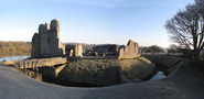 SX12579-12580 Ogmore Castle with high water and full moat.jpg
